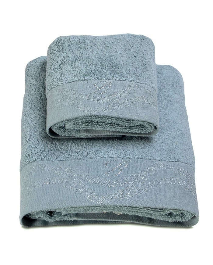 Set asciugamani 1+1 Crystelle Blumarine