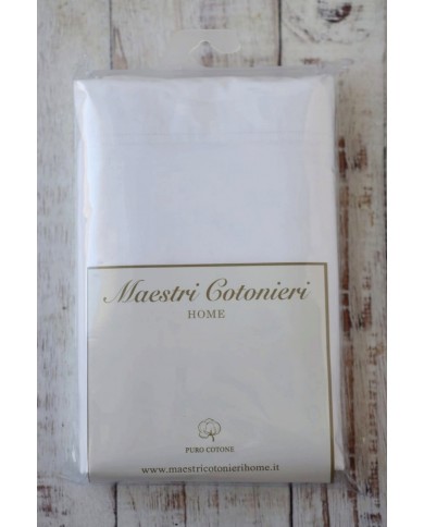 Lenzuolo senza angoli matrimoniale maxi 270x290 Maestri cotonieri Bianco