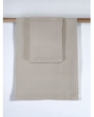 Coppia di asciugamani viso + ospite in cotone a nido d'ape Maestri Cotonieri