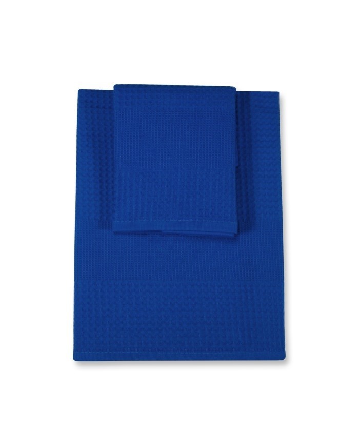 Coppia di asciugamani viso + ospite in cotone a nido d'ape Maestri Cotonieri