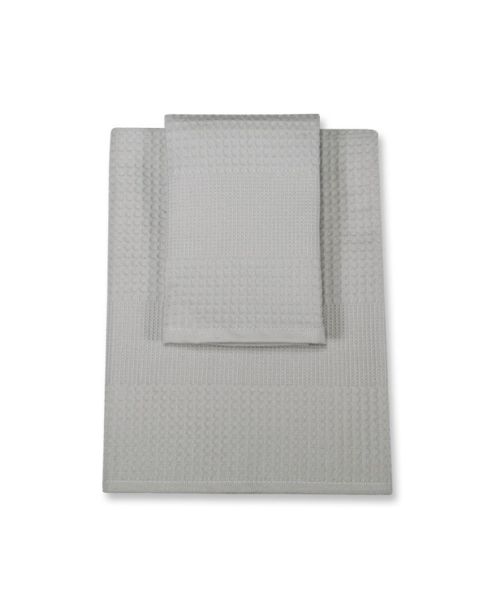 Coppia di asciugamani viso + ospite in cotone a nido d'ape Maestri Cotonieri