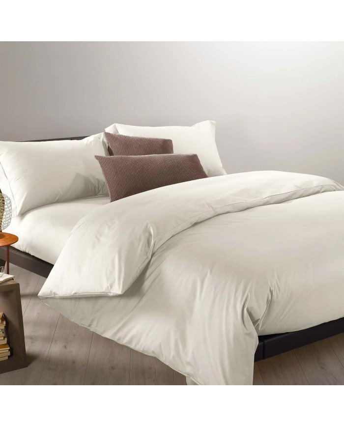 Completo copripiumino matrimoniale Caleffi in percalle