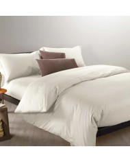 Completo copripiumino matrimoniale Caleffi in percalle