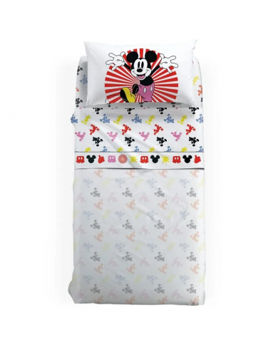 Completo lenzuola letto singolo Mickey Fantasy Disney by Caleffi