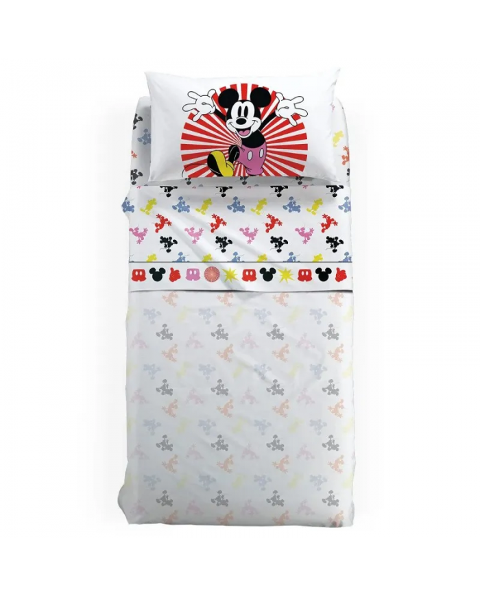 Completo lenzuola letto singolo Mickey Fantasy Disney by Caleffi