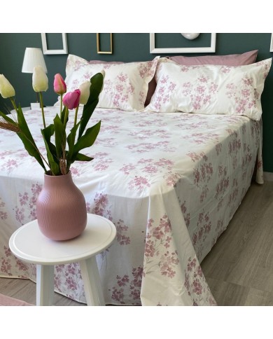 Completo lenzuola Maestri Cotonieri Amsterdam 4 federe