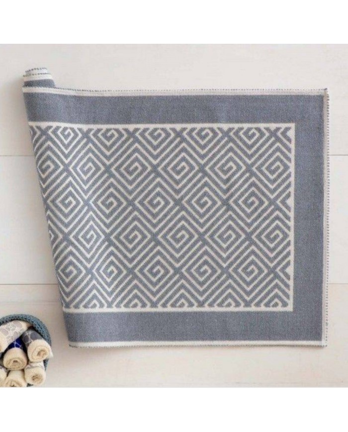 Tappeto modello sardo in cotone Labirint 40x60