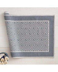 Tappeto modello sardo in cotone Labirint 40x60