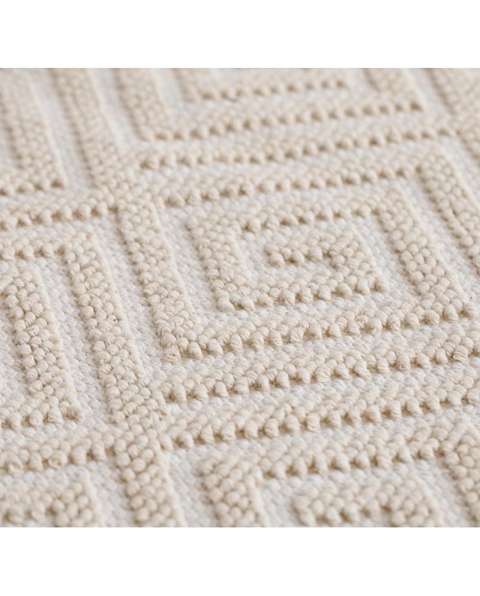 Tappeto modello sardo in cotone Labirint 40x60