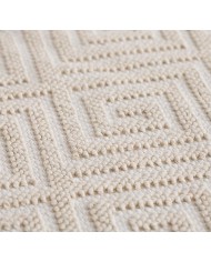 Tappeto modello sardo in cotone Labirint 40x60