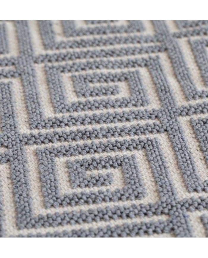 Tappeto modello sardo in cotone Labirint 40x60