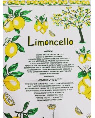 Set 3 strofinacci asciugapiatti in cotone Limone Limoncello