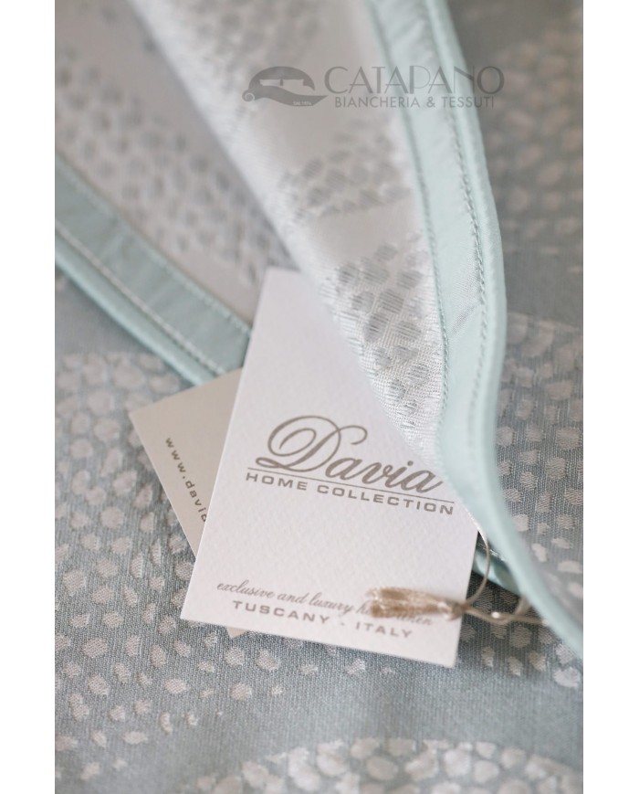 Copriletto matrimoniale jacquard Goccia David Home