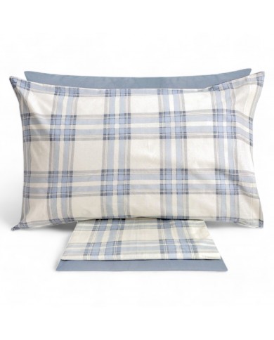 Completo Lenzuola singolo con federa double face Barcellona Maestri Cotonieri