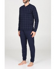 Pigiama serafino in caldo cotone Julipet Adler