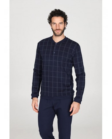 Pigiama serafino in caldo cotone Julipet Adler