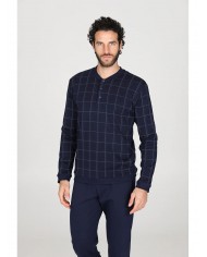 Pigiama serafino in caldo cotone Julipet Adler