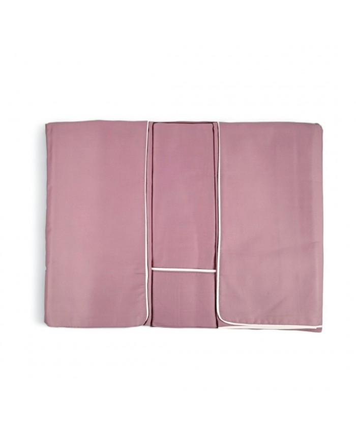 Completo lenzuola matrimoniale Cindy Satin di Rebecca Home