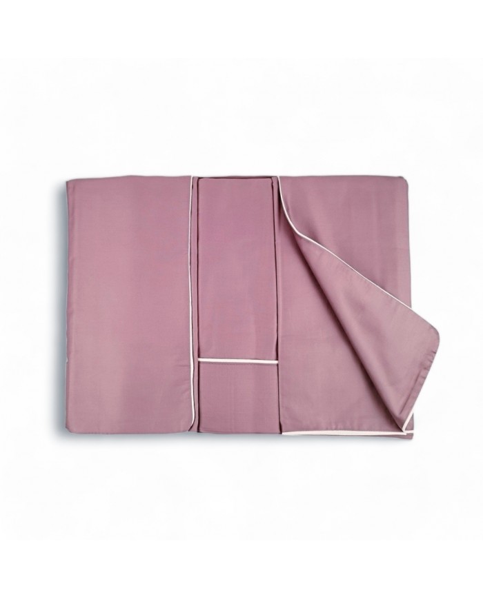 Completo lenzuola matrimoniale Cindy Satin di Rebecca Home