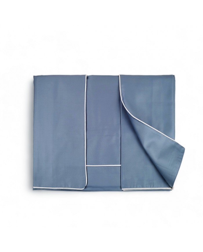 Completo lenzuola matrimoniale Cindy Satin di Rebecca Home