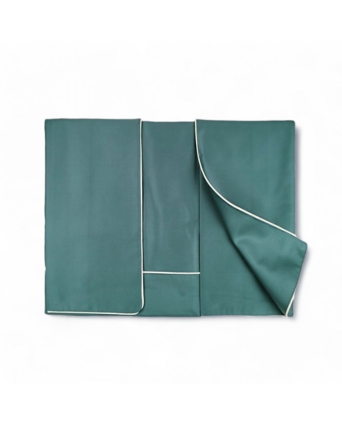 Completo lenzuola matrimoniale Cindy Satin di Rebecca Home