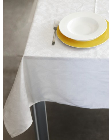 Tovaglia in fiandra di puro cotone Melangio 150x250