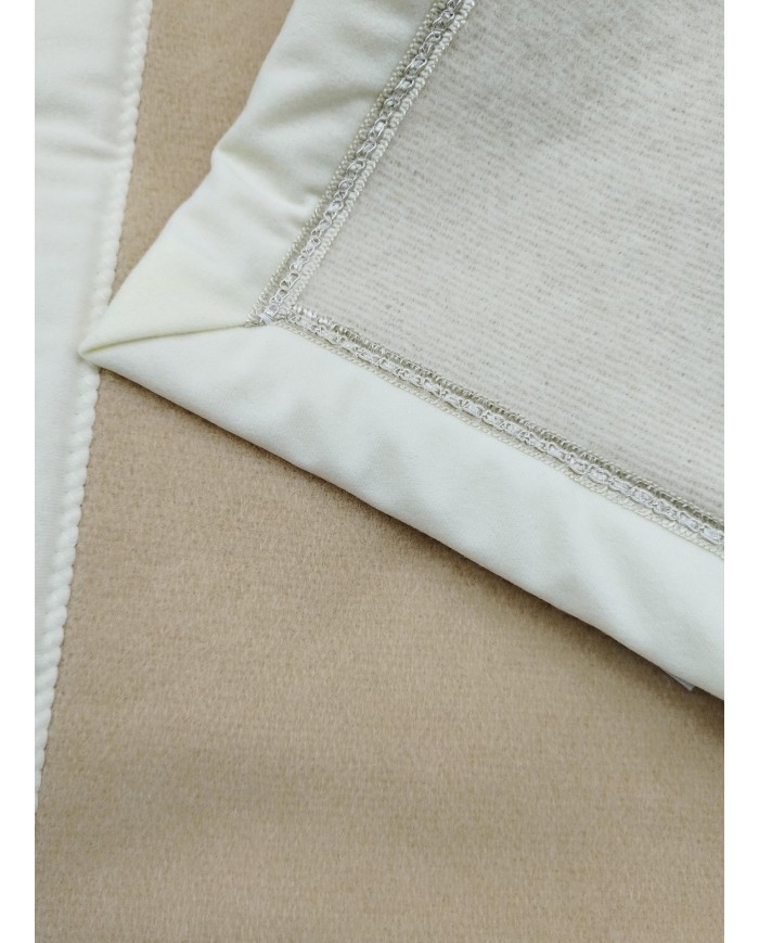 Coperta letto singolo in pura lana Lanerossi misura 160x210