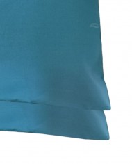 Coppia di federe colorate in puro cotone Maestri Cotonieri