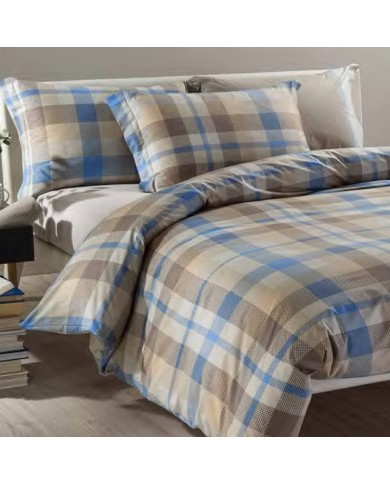 Trapunta letto 1 piazza puro cotone Check by Caleffi