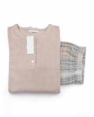 Pigiama invernale donna in punto milano Semplice Vanità - Fida Lingerie 2333