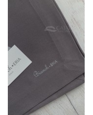 Centro in puro cotone panama tinta unita Bianch-Eria