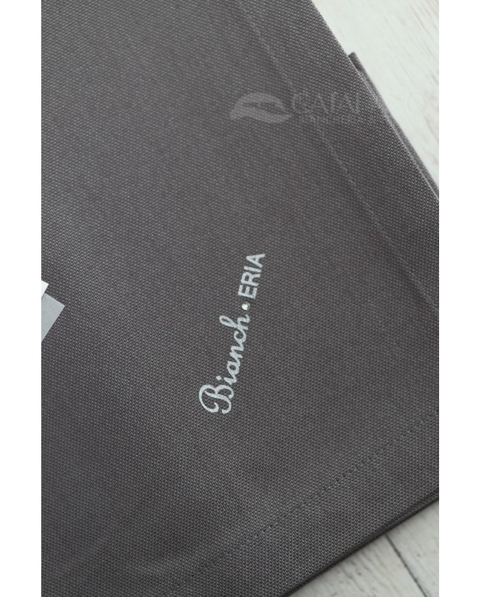 Centro in puro cotone panama tinta unita Bianch-Eria