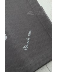 Centro in puro cotone panama tinta unita Bianch-Eria