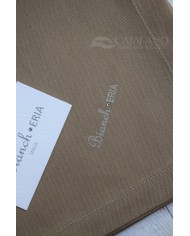 Centro in puro cotone panama tinta unita Bianch-Eria