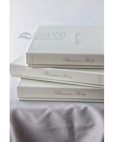 Completo lenzuola per passeggino Blumarine Baby Blu