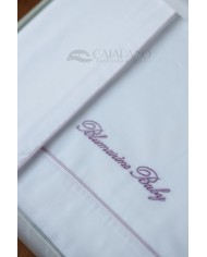 Completo lenzuola per culla lettino Blumarine Baby Blu