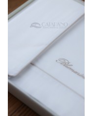 Completo lenzuola per culla lettino Blumarine Baby Blu