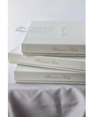 Completo lenzuola per culla lettino Blumarine Baby Blu