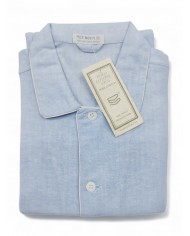 Pigiama uomo classico in flanella di puro cotone Pier Mori's art 01519