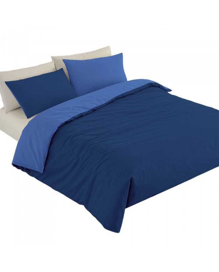 Parure copripiumino matrimoniale double face Bassetti