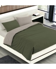 Parure copripiumino matrimoniale double face Bassetti