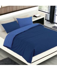 Parure copripiumino matrimoniale double face Bassetti