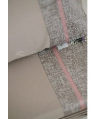 Completo lenzuola in flanella di puro cotone Baco di FAZZINI