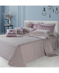 Copriletto matrimoniale jacquard Goccia David Home
