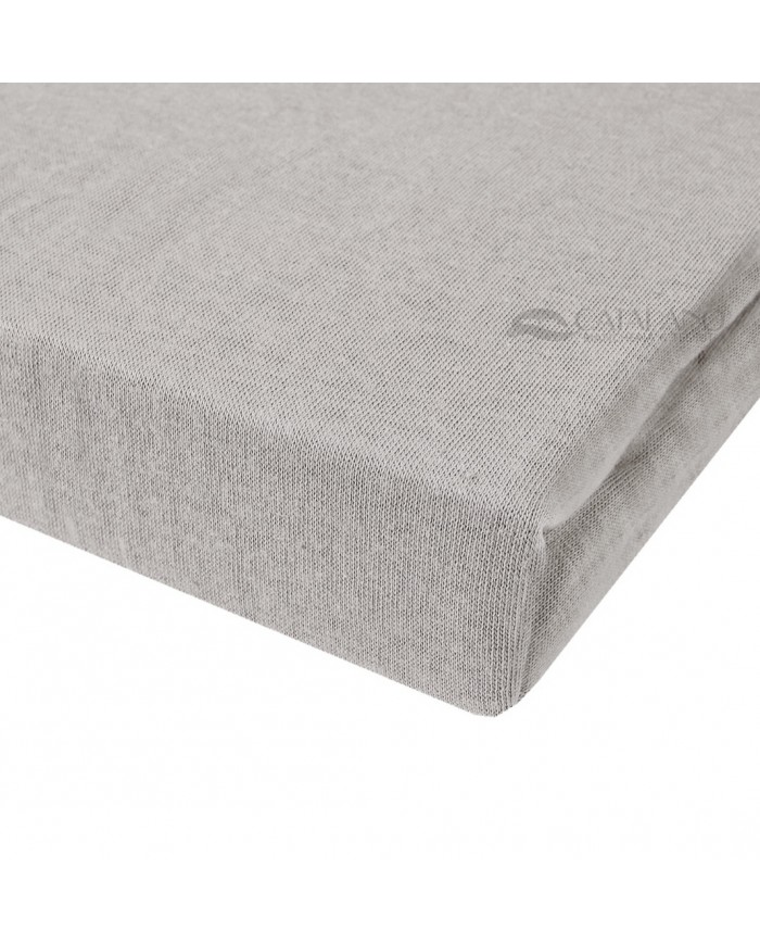Lenzuolo sotto con angoli in jersey di cotone no stiro