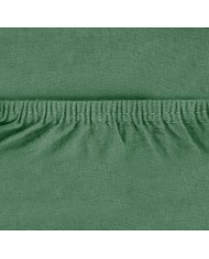 Lenzuolo sotto con angoli in jersey di cotone no stiro