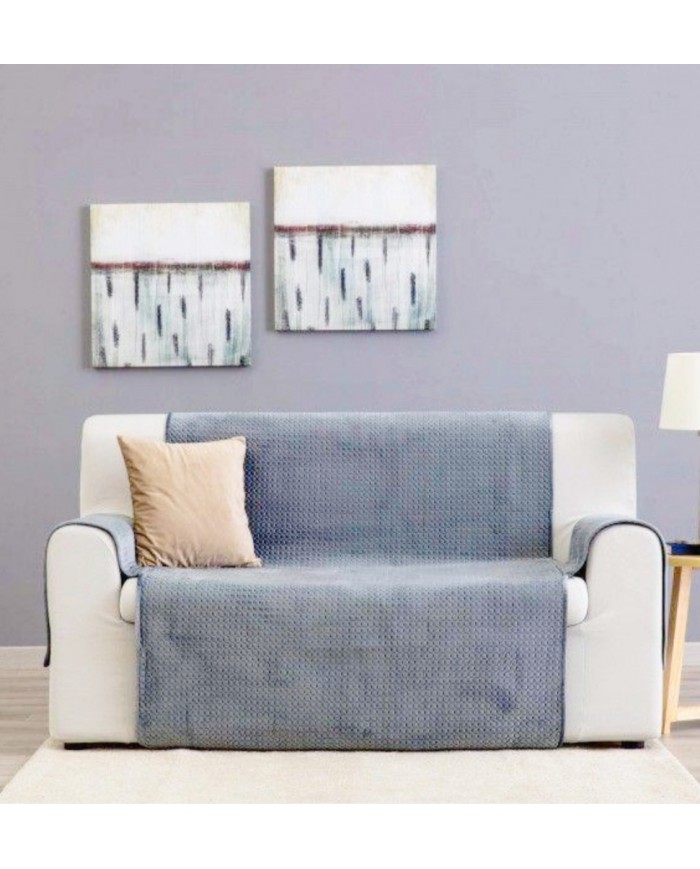 Copridivano in velluto Cloud 3 Posti