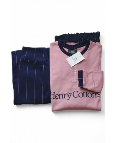 Piagiama donna invernale in caldo cotone Henry Cotton's HC235