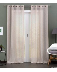 Pannello Tenda con borchie tinta unita New Cambogia Linea Oro