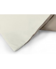 Parure copripiumino letto singolo double face bicolor Plain